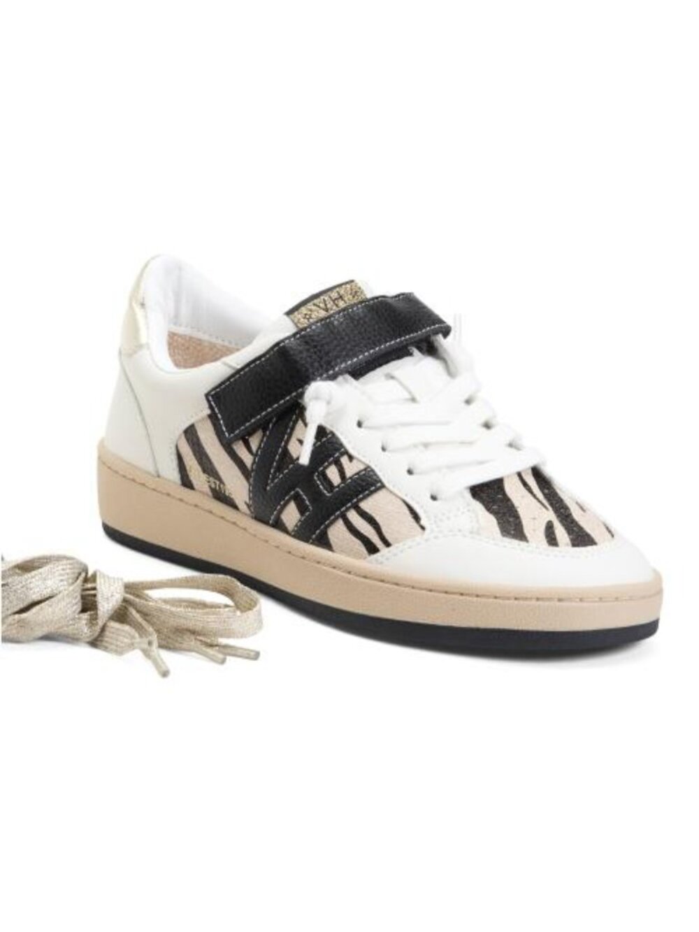 VINTAGE HAVANA Leather Next Sneakers - Picture 1 of 4